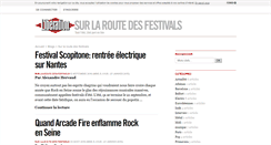 Desktop Screenshot of festivals.blogs.liberation.fr