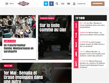 Tablet Screenshot of liberation.fr