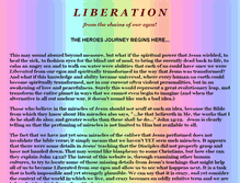 Tablet Screenshot of liberation.org