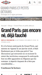 Mobile Screenshot of grandparis.blogs.liberation.fr