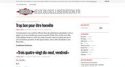 Desktop Screenshot of jeux.blogs.liberation.fr