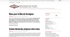 Desktop Screenshot of dessousdeplat.blogs.liberation.fr