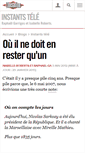 Mobile Screenshot of instantstele.blogs.liberation.fr
