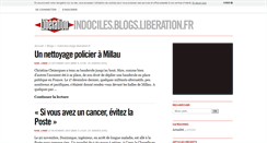 Desktop Screenshot of indociles.blogs.liberation.fr