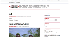 Desktop Screenshot of kinshasa.blogs.liberation.fr