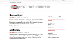 Desktop Screenshot of poker.blogs.liberation.fr