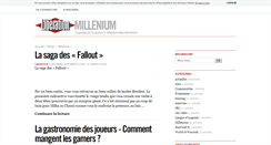 Desktop Screenshot of millenium.blogs.liberation.fr
