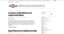 Desktop Screenshot of campus.blogs.liberation.fr