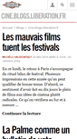 Mobile Screenshot of cine.blogs.liberation.fr