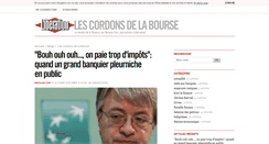 Desktop Screenshot of cordonsbourse.blogs.liberation.fr