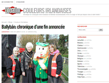 Tablet Screenshot of irlande.blogs.liberation.fr