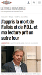 Mobile Screenshot of lettres.blogs.liberation.fr
